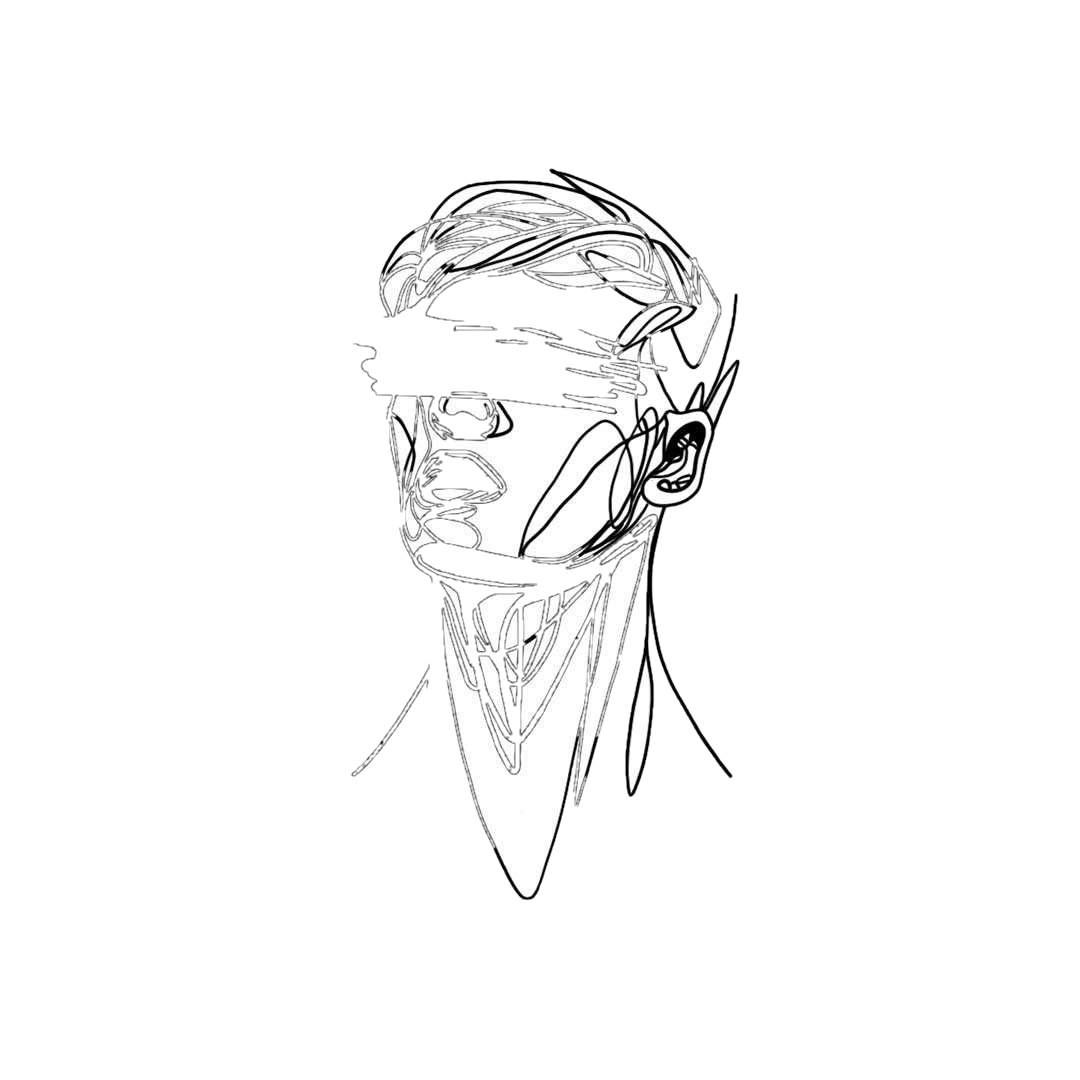 Line Art Sticker